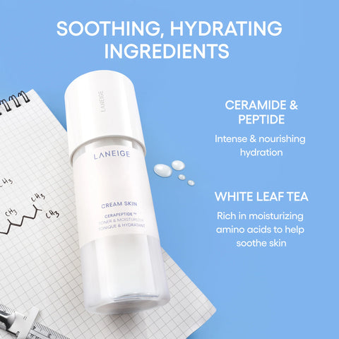 Cream Skin Toner & Moisturizer