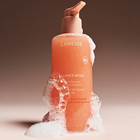 Balance Mode Rice Foaming Deep Cleanser