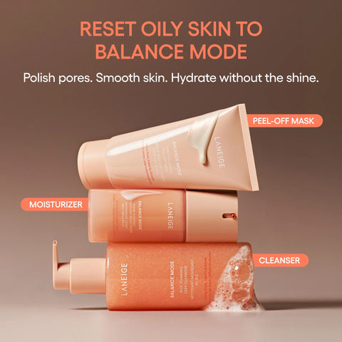 Balance Mode Rice Foaming Deep Cleanser